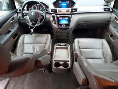 Vista de 2015 HONDA ODYSSEY EXL, ángulo 8