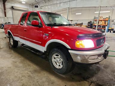1997 FORD F150 view, angle 4
