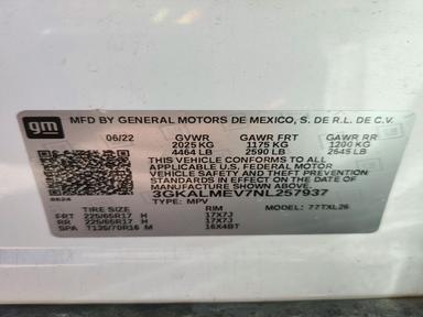 منظر 2022 GMC TERRAIN SLE، زاوية 13