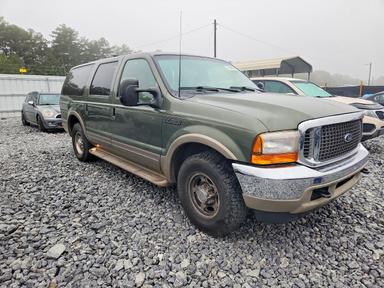 Vista de 2000 FORD EXCURSION LIMITED, ángulo 4