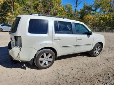 2014 HONDA PILOT TOURING view, angle 3