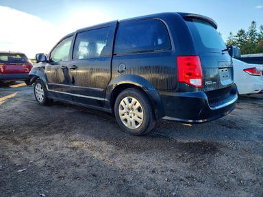 Vedere 2017 DODGE GRAND CARAVAN SE, unghi 2