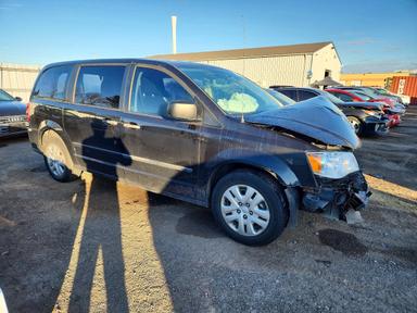 Vedere 2017 DODGE GRAND CARAVAN SE, unghi 4