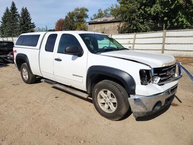 Vista de 2012 GMC SIERRA K1500 SLE, ángulo 4