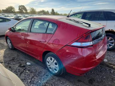 Vista de 2012 HONDA INSIGHT LX, ángulo 2