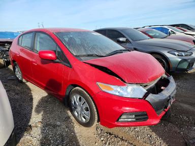 Vista de 2012 HONDA INSIGHT LX, ángulo 4