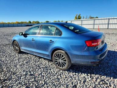 Vedere 2015 VOLKSWAGEN JETTA SE, unghi 2