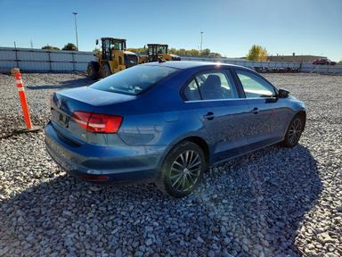 Vedere 2015 VOLKSWAGEN JETTA SE, unghi 3