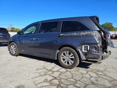 Vue de 2017 HONDA ODYSSEY EXL, angle 2