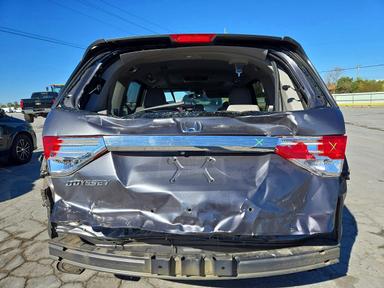 Vue de 2017 HONDA ODYSSEY EXL, angle 6