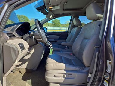 Vue de 2017 HONDA ODYSSEY EXL, angle 7