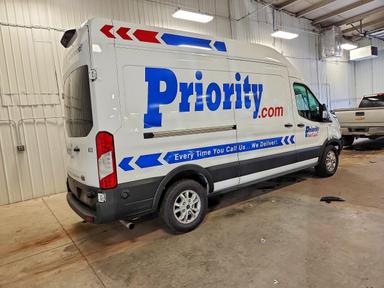 2023 FORD TRANSIT 250 VAN view, angle 3