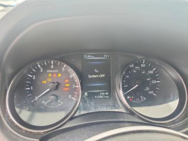 Vista de 2017 NISSAN ROGUE S, ángulo 9