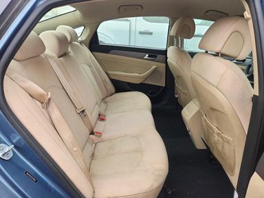 Vista de 2015 HYUNDAI SONATA SE, ángulo 10