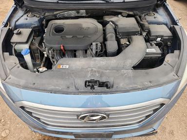 Vista de 2015 HYUNDAI SONATA SE, ángulo 11