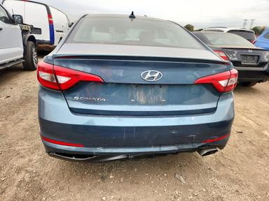 Vista de 2015 HYUNDAI SONATA SE, ángulo 6