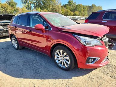 Вид 2020 BUICK ENVISION ESSENCE, угол 4