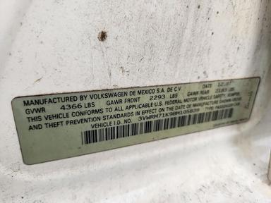 منظر 2008 VOLKSWAGEN JETTA SE، زاوية 13