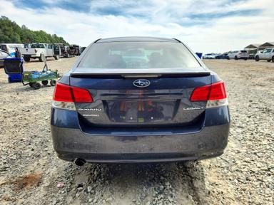 Vue de 2012 SUBARU LEGACY 2.5I PREMIUM, angle 6