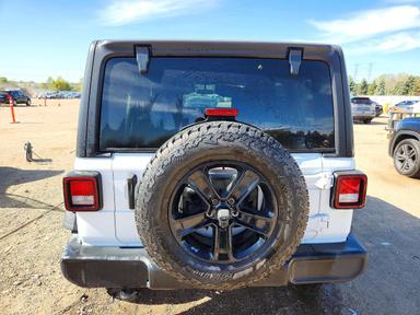 Вид 2021 JEEP WRANGLER UNLIMITED SPORT, угол 6