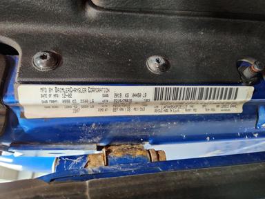 Vista de 2003 JEEP WRANGLER / TJ SPORT, ángulo 13