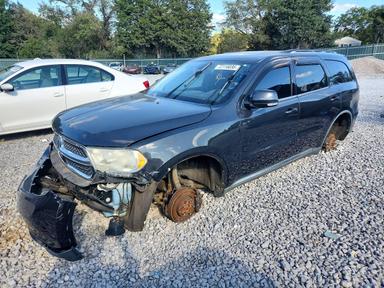 2011 DODGE DURANGO CREW view, angle 1