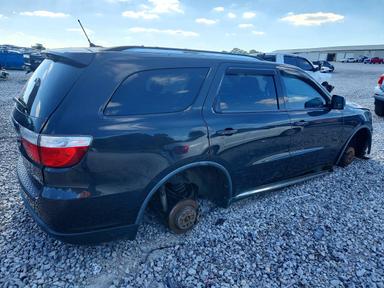 2011 DODGE DURANGO CREW view, angle 3