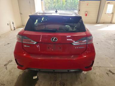 Vista de 2016 LEXUS CT 200, ángulo 6