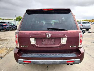 Vista de 2008 HONDA PILOT, ángulo 6