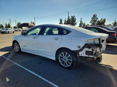 2017 FORD FUSION SE HYBRID view, angle 2