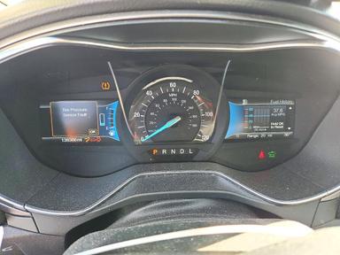 2017 FORD FUSION SE HYBRID view, angle 9