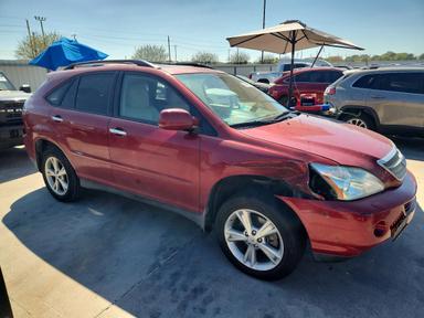 Vista de 2008 LEXUS RX 400H, ángulo 4