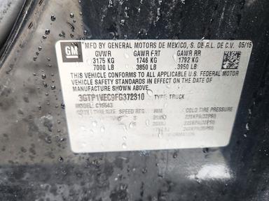 منظر 2015 GMC SIERRA C1500 SLT، زاوية 12
