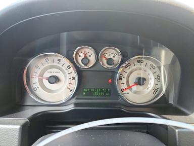 Vista de 2008 FORD EDGE SEL, ángulo 9