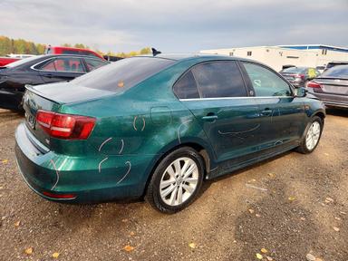 منظر 2017 VOLKSWAGEN JETTA SE، زاوية 3