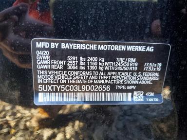 منظر 2020 BMW X3 XDRIVE30I، زاوية 13
