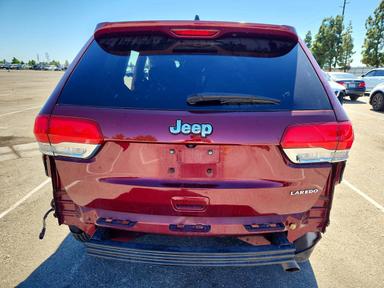 Vue de 2019 JEEP GRAND CHEROKEE LAREDO, angle 6