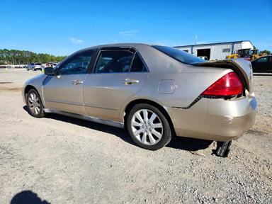 2007 HONDA ACCORD LX view, angle 2