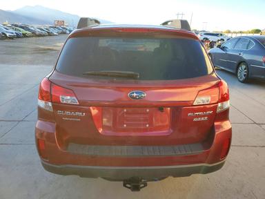 Vista de 2011 SUBARU OUTBACK 2.5I PREMIUM, ángulo 6