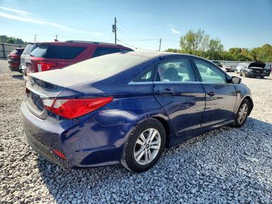Vedere 2014 HYUNDAI SONATA GLS, unghi 3