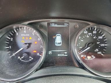 Vista de 2017 NISSAN ROGUE S, ángulo 9