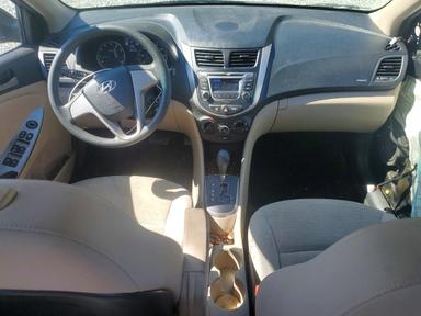 2017 HYUNDAI ACCENT SE view, angle 8