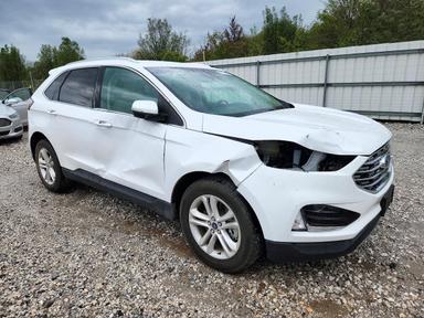 2019 FORD EDGE SEL view, angle 4