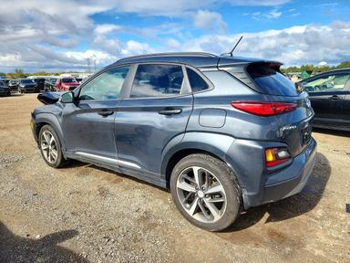 Vue de 2018 HYUNDAI KONA LIMITED, angle 2