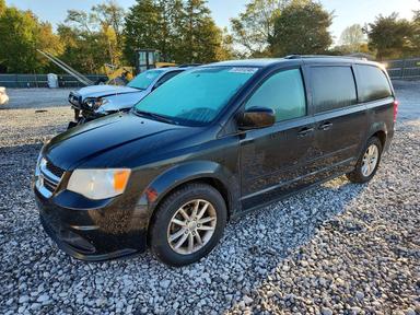 Vedere 2014 DODGE GRAND CARAVAN SXT, unghi 1