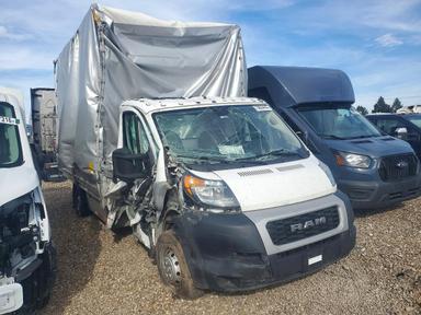 Vista de 2019 RAM PROMASTER 3500 - CURTAIN SIDE TRUCK, ángulo 4