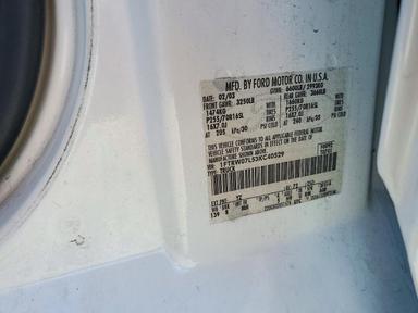 Вид 2003 FORD F150 SUPERCREW, угол 12