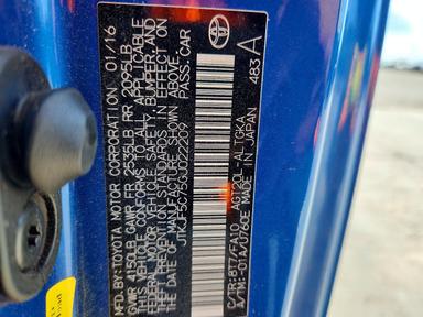 2016 SCION TC BASE view, angle 12