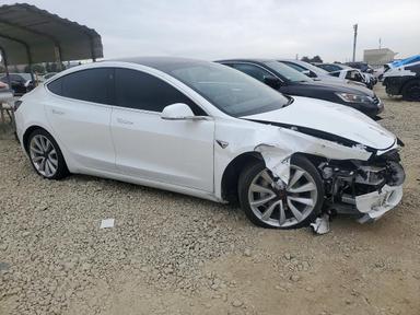 Vista de 2019 TESLA MODEL 3, ángulo 4