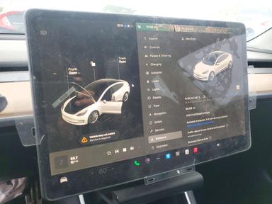 Vista de 2019 TESLA MODEL 3, ángulo 9